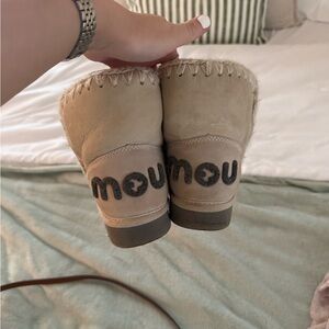 Mou Women's Tan Suede Boots